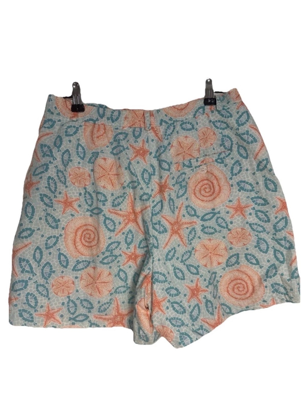 Lilly Pulitzer Seashell Starfish Coastal Print Shorts Size 4